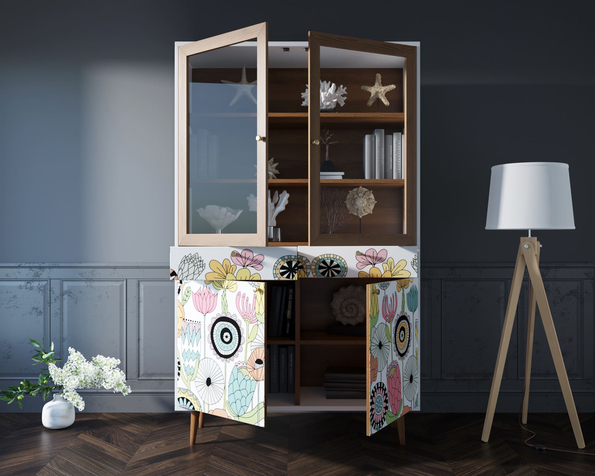 купить Буфет "Berber" принт 3 арт BB07/Print_03 в Москве купить Буфет "Berber" принт 3 арт BB07/Print_03