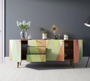 купить Комод "Berber" удлиненный принт 16 арт BB11/Print_16