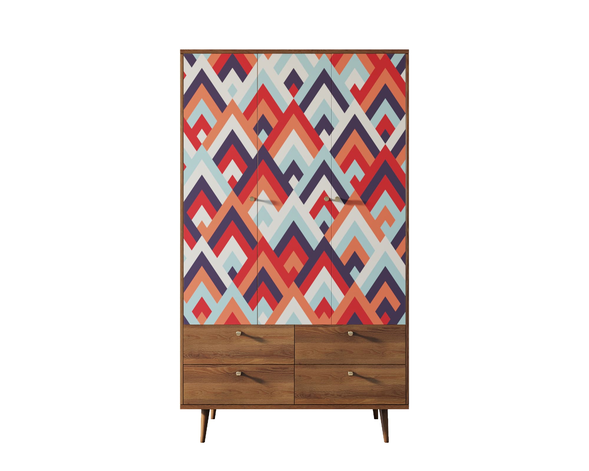 заказать Шкаф трехстворчатый "Berber" принт 2 арт BB02/Print_02 в Москве заказать Шкаф трехстворчатый "Berber" принт 2 арт BB02/Print_02