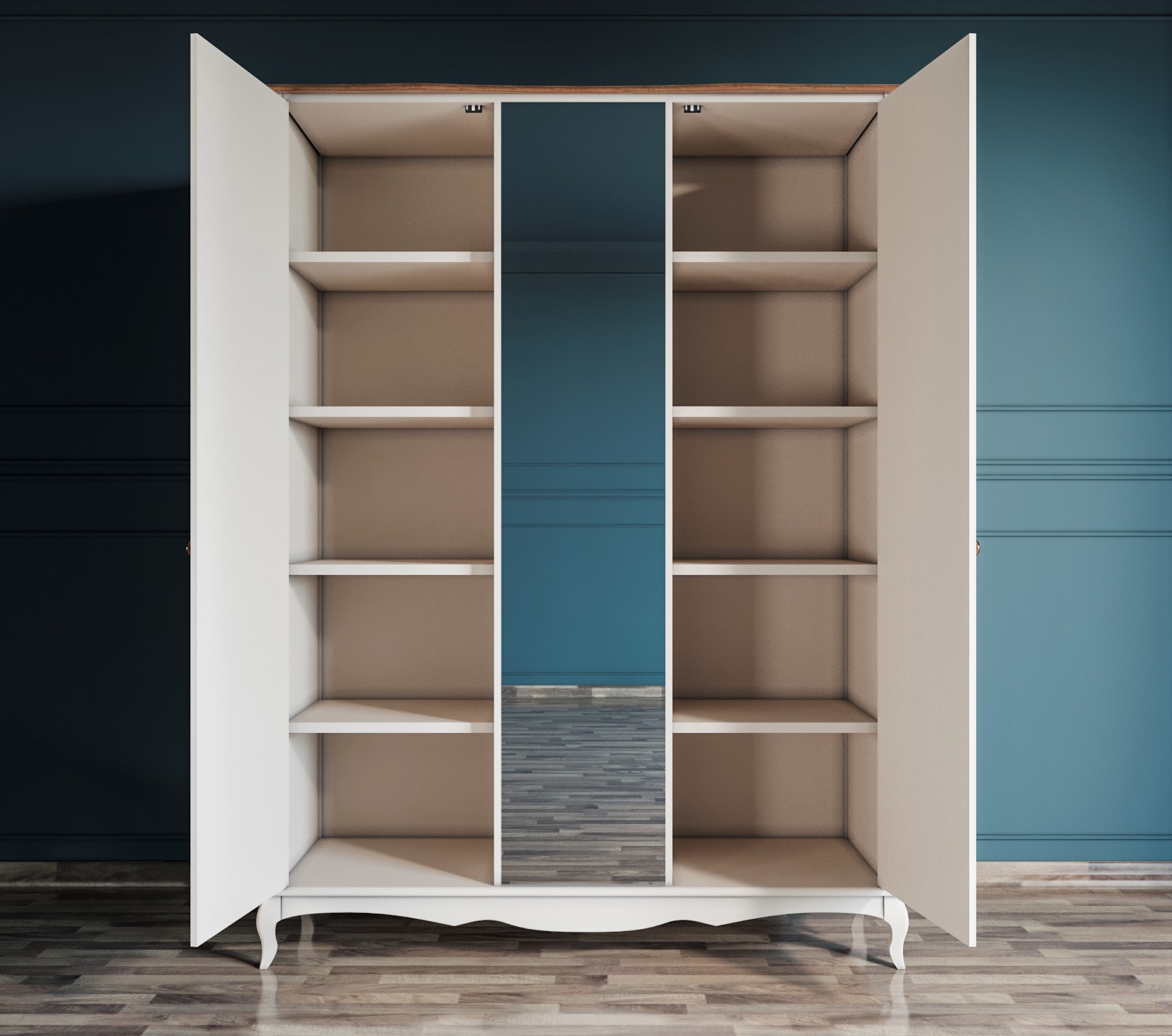 купить Шкаф Leontina двухстворчатый с зеркалом арт ST9327Z в Москве купить Шкаф Leontina двухстворчатый с зеркалом арт ST9327Z