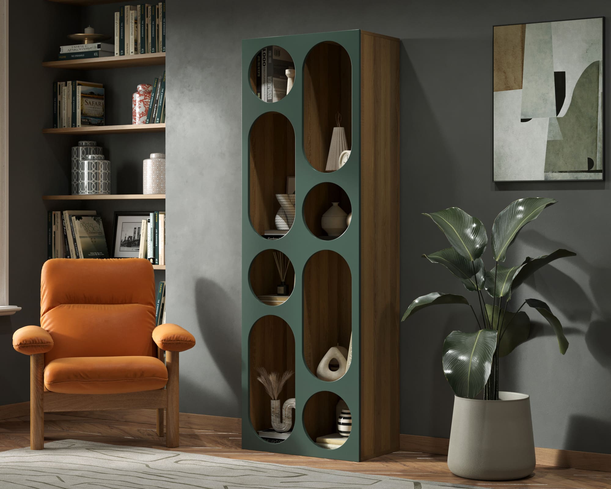 заказать Стеллаж узкий ROSA арт. R15 в Москве заказать Стеллаж узкий ROSA арт. R15