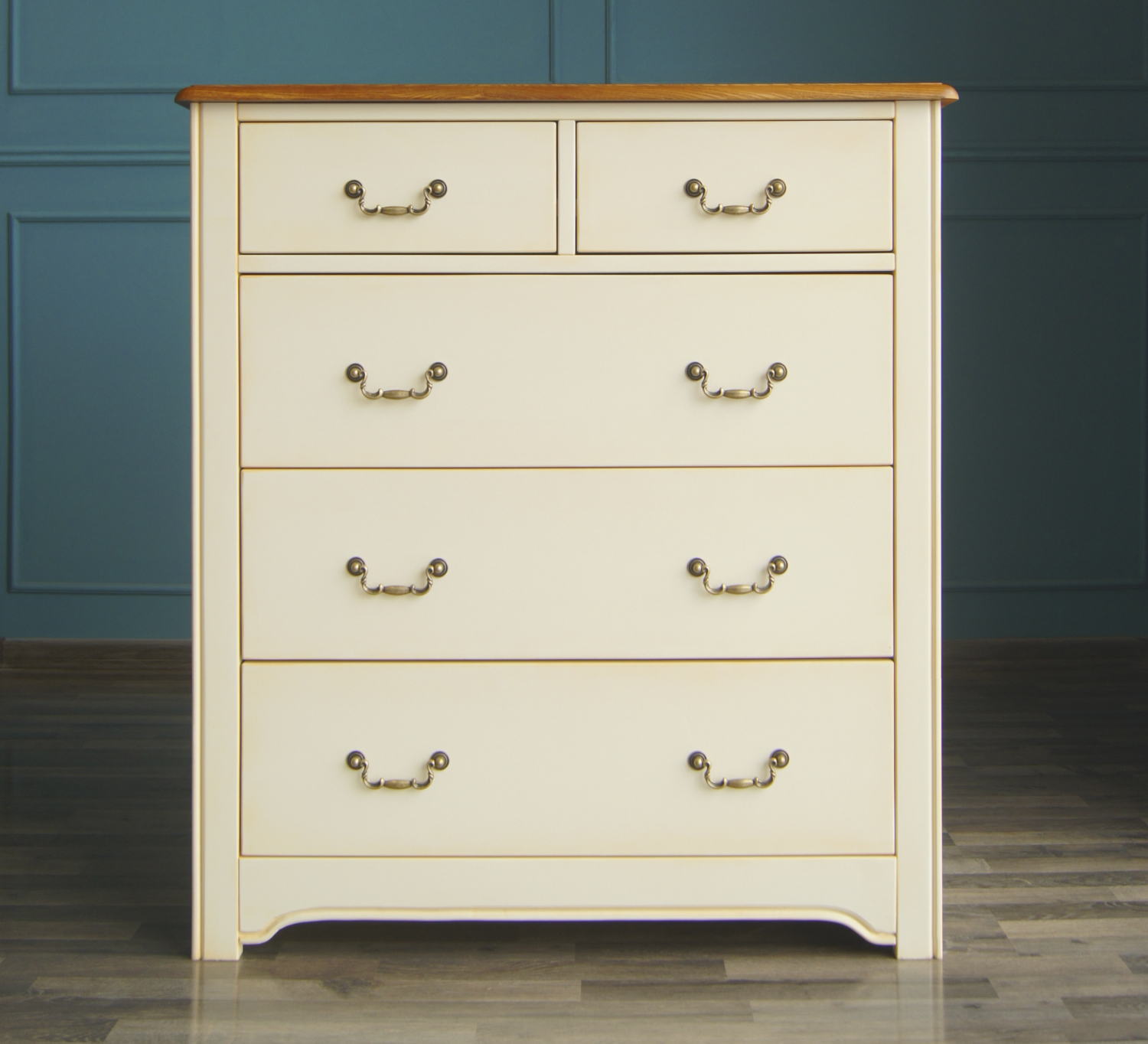 заказать Бежевый комод "Olivia" на пять ящиков арт GA2005C в интернет-магазине