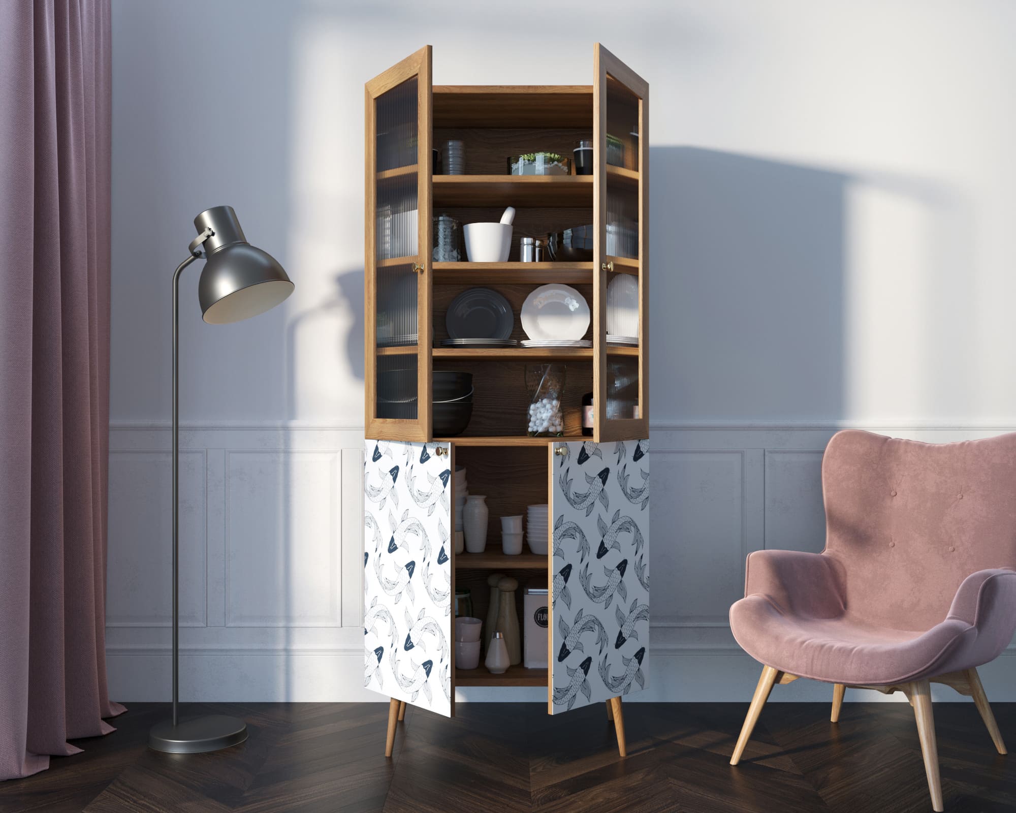 купить Буфет "Berber" малый принт 36 арт BB30/Print_36 в Москве купить Буфет "Berber" малый принт 36 арт BB30/Print_36