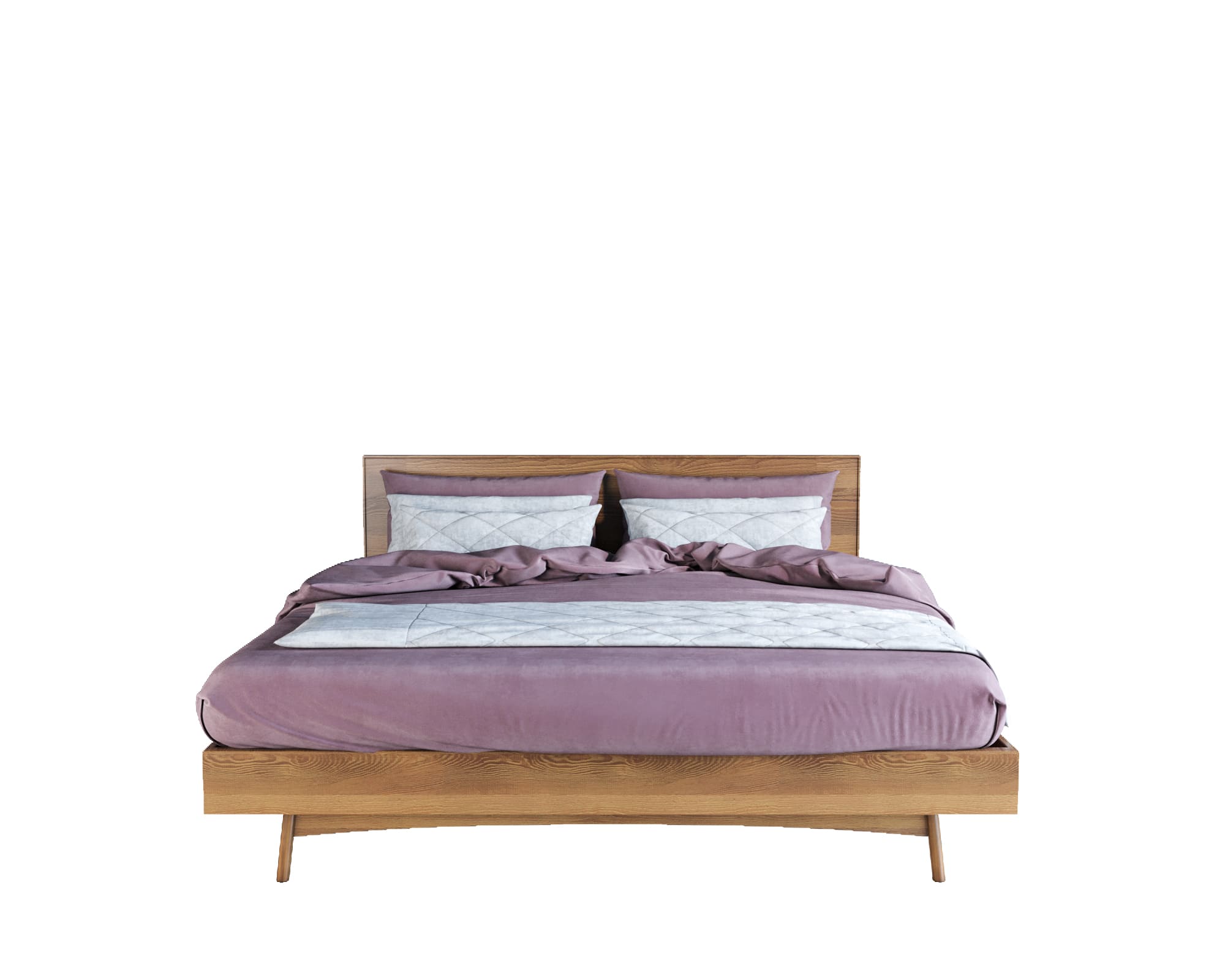 Кровать в Скандинавском стиле двуспальная "Bruni" 160х200 см арт BR-16 в интернет-магазине в Москве Кровать в Скандинавском стиле двуспальная "Bruni" 160х200 см арт BR-16 в интернет-магазине