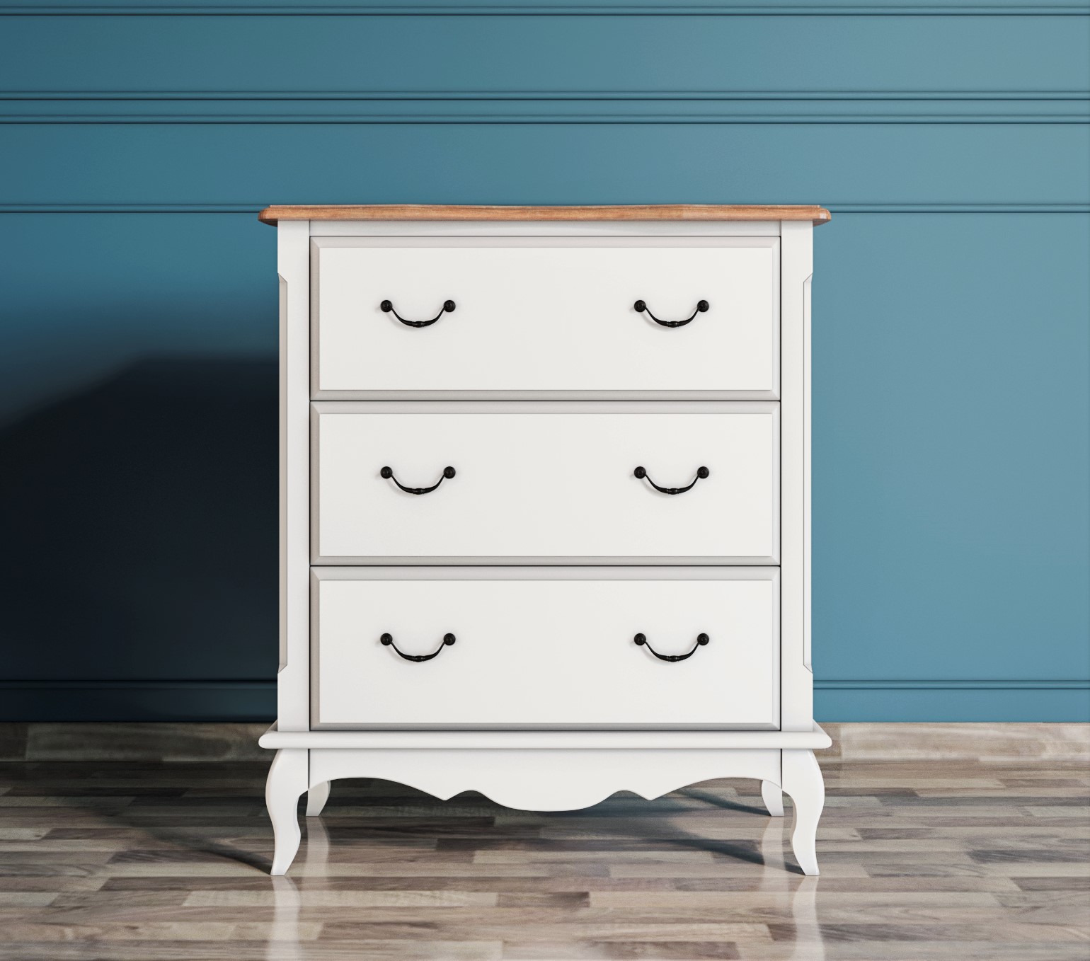 фото Комод Leontina три ящика арт ST9356