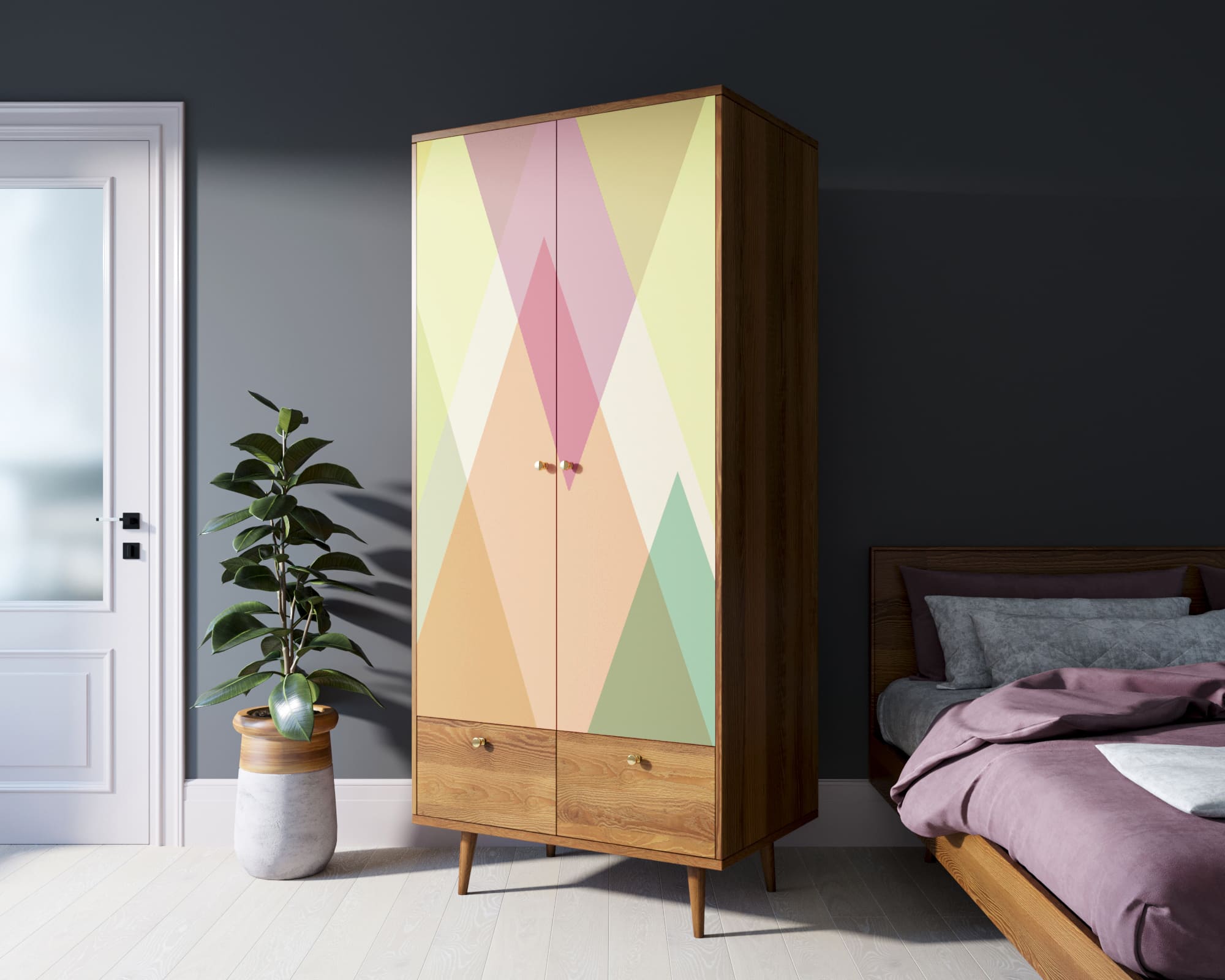 фото Шкаф двухстворчатый "Berber" принт 16 арт BB16/Print_16 в Москве фото Шкаф двухстворчатый "Berber" принт 16 арт BB16/Print_16