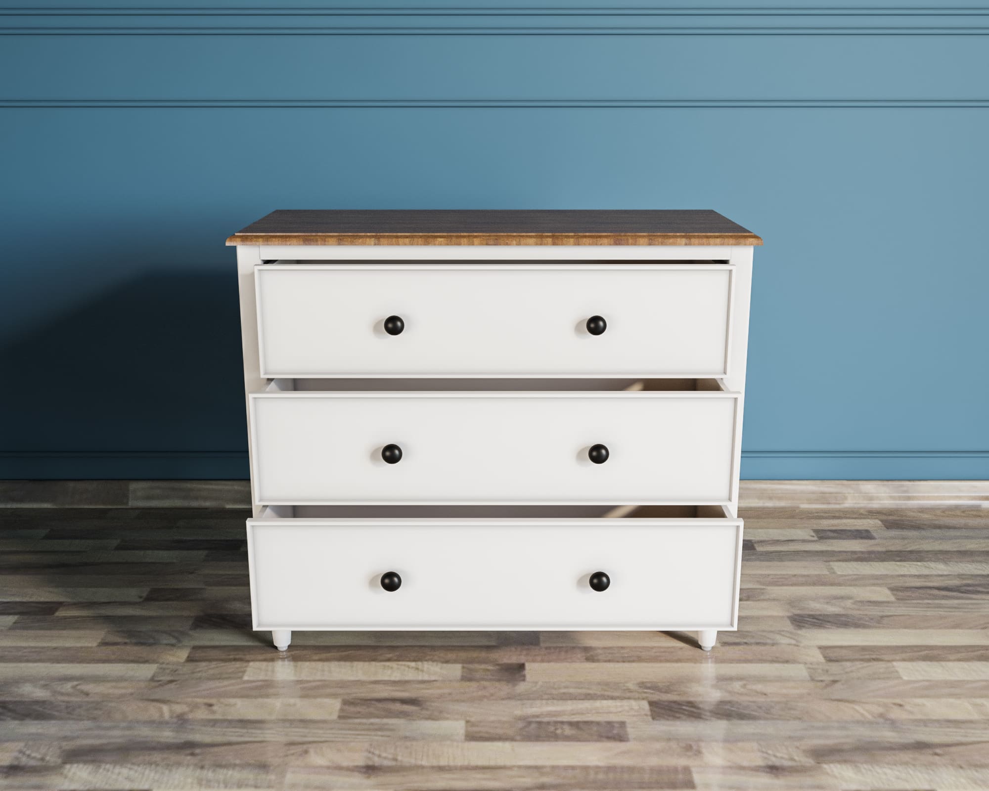 купить Комод 3 ящика "Odri" арт od2135