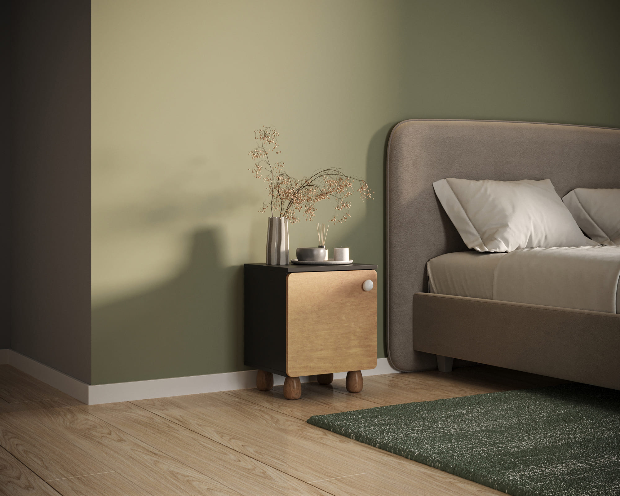 заказать Тумбочка с дверкой "Split" SP07