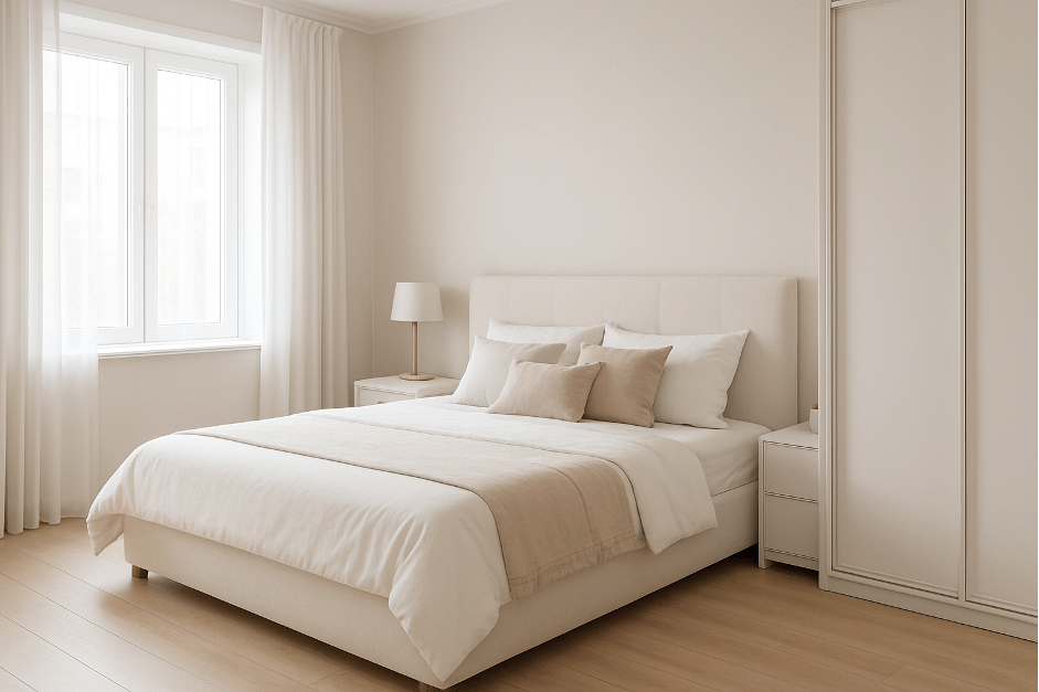 Дизайн спальни с белой мебелью: как создать уютный и стильный интерьер