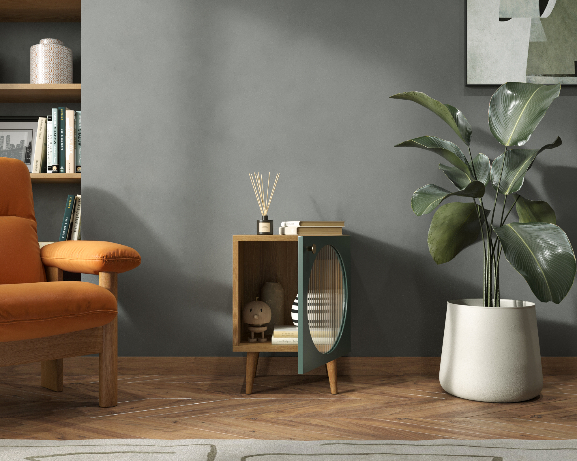 купить Тумбочка с дверкой арт R05