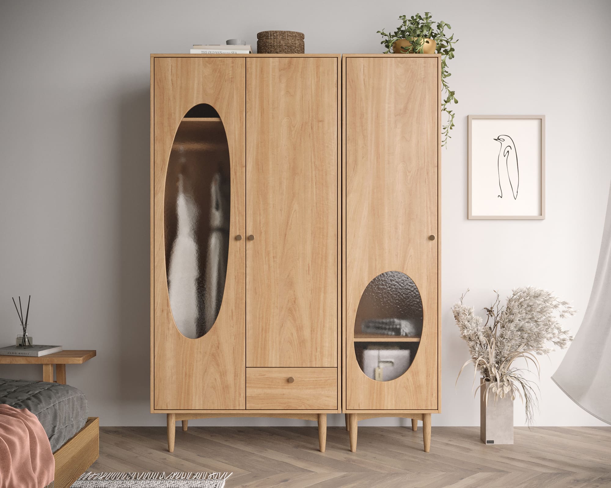 фото Шкаф одностворчатый Bubble арт BBL14 в Москве фото Шкаф одностворчатый Bubble арт BBL14