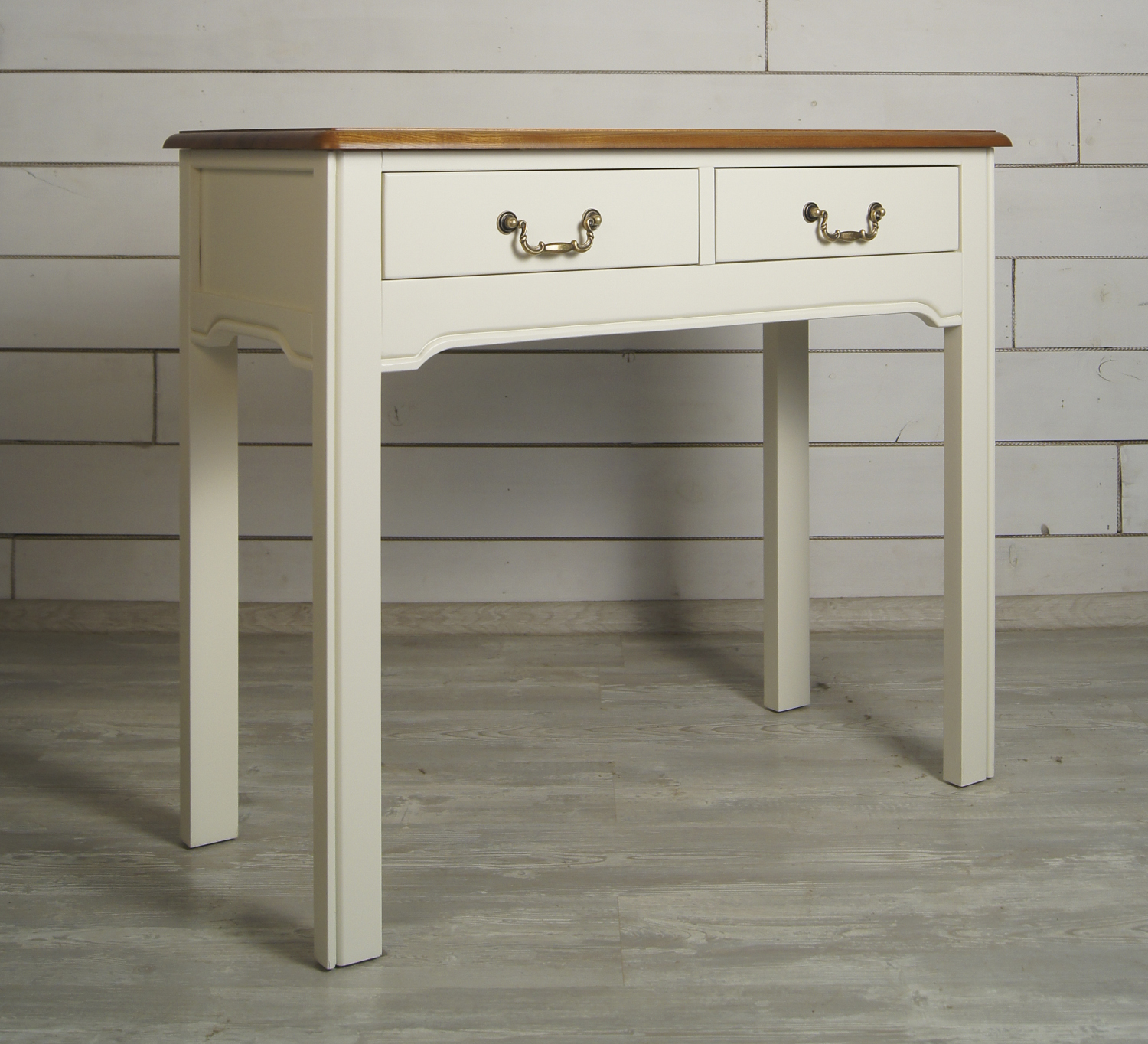 Бежевая консоль "Olivia" с 2 ящиками арт GA1006C в интерьере в Москве Бежевая консоль "Olivia" с 2 ящиками арт GA1006C в интерьере