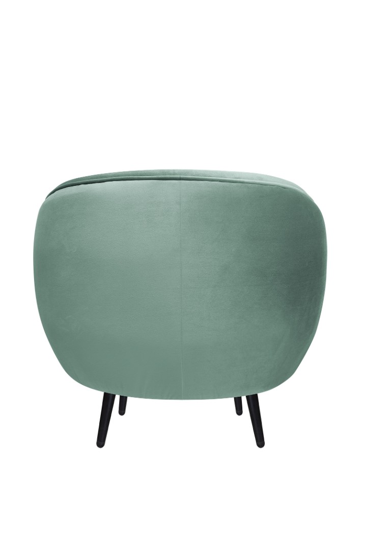 Мягкое кресло Small Benee Green на черных ножках в интернет-магазине