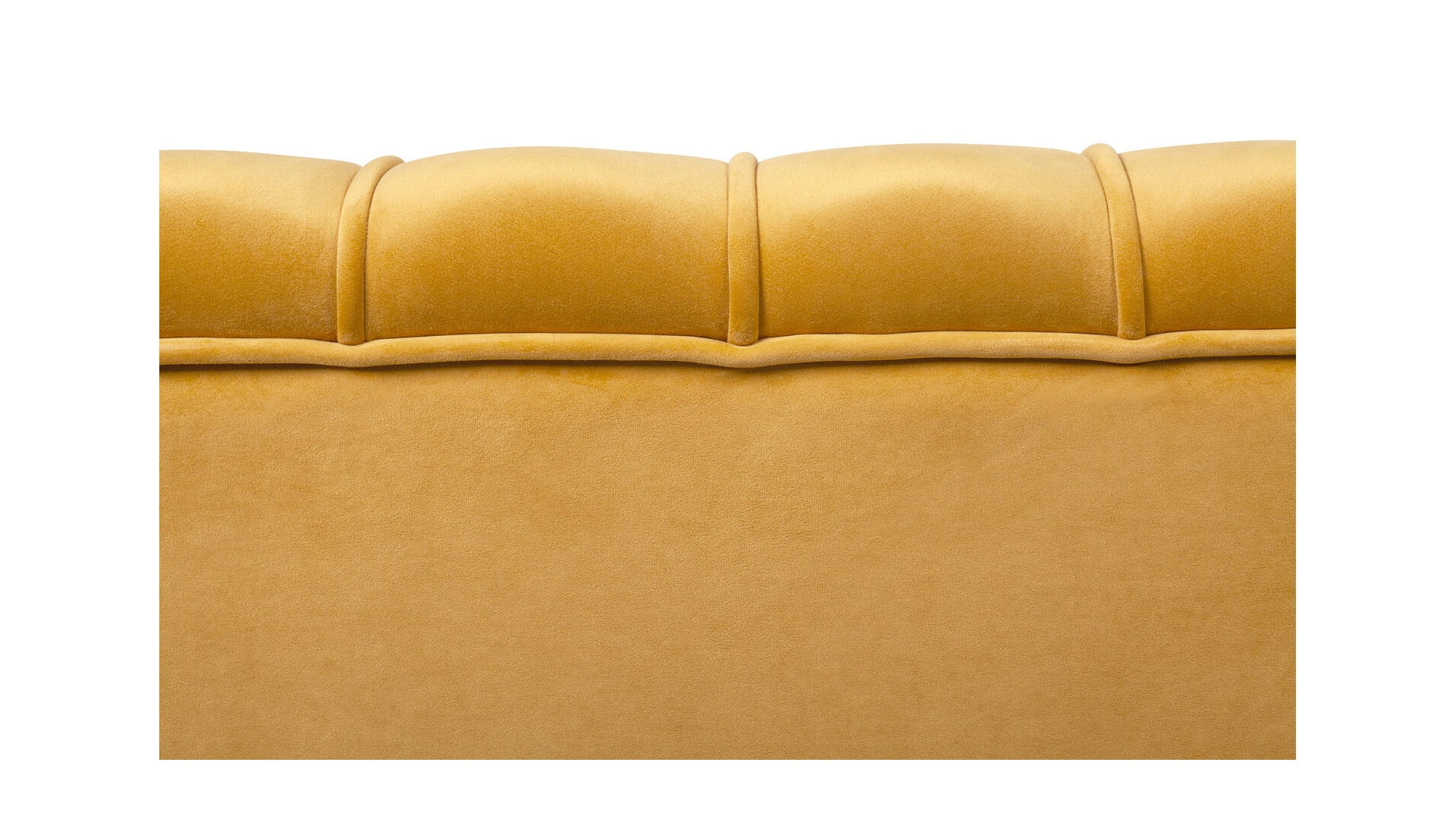 Комплект кресел и дивана ракушка Pearl Triple Yellow в интернет-магазине