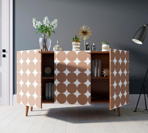 купить Комод "Berber" три дверки 17 принт арт BB01/Print_17