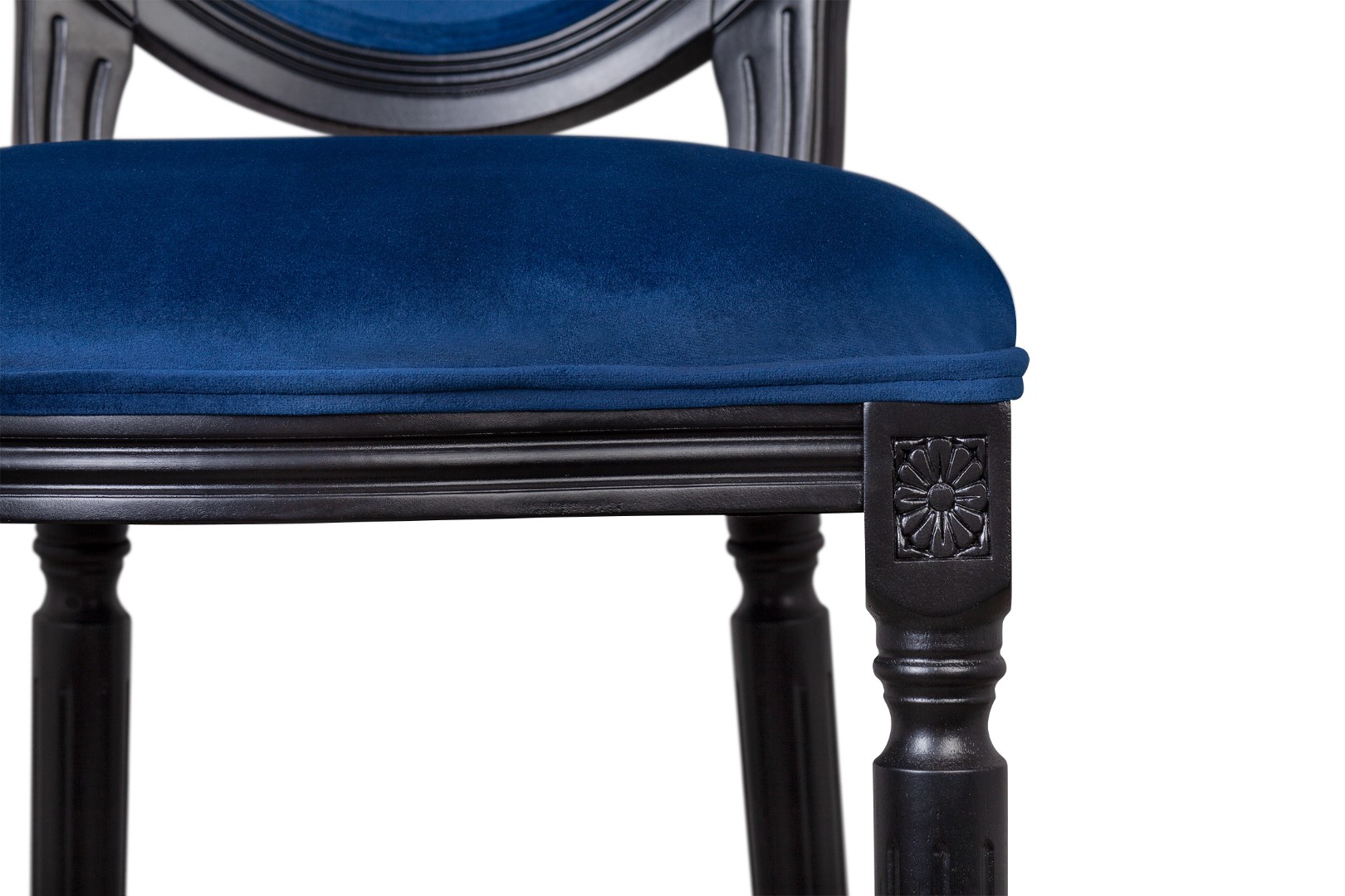 фото Дизайнерский стул Kosco Kora Blue в интерьере