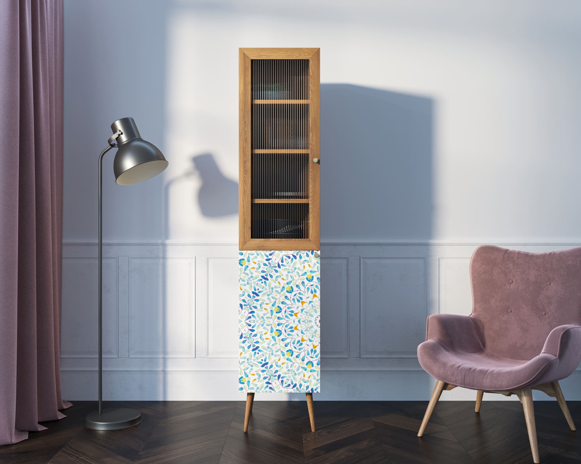 Буфет "Berber" узкий принт 46 арт BB39/Print_46 в интернет-магазине в Москве Буфет "Berber" узкий принт 46 арт BB39/Print_46 в интернет-магазине