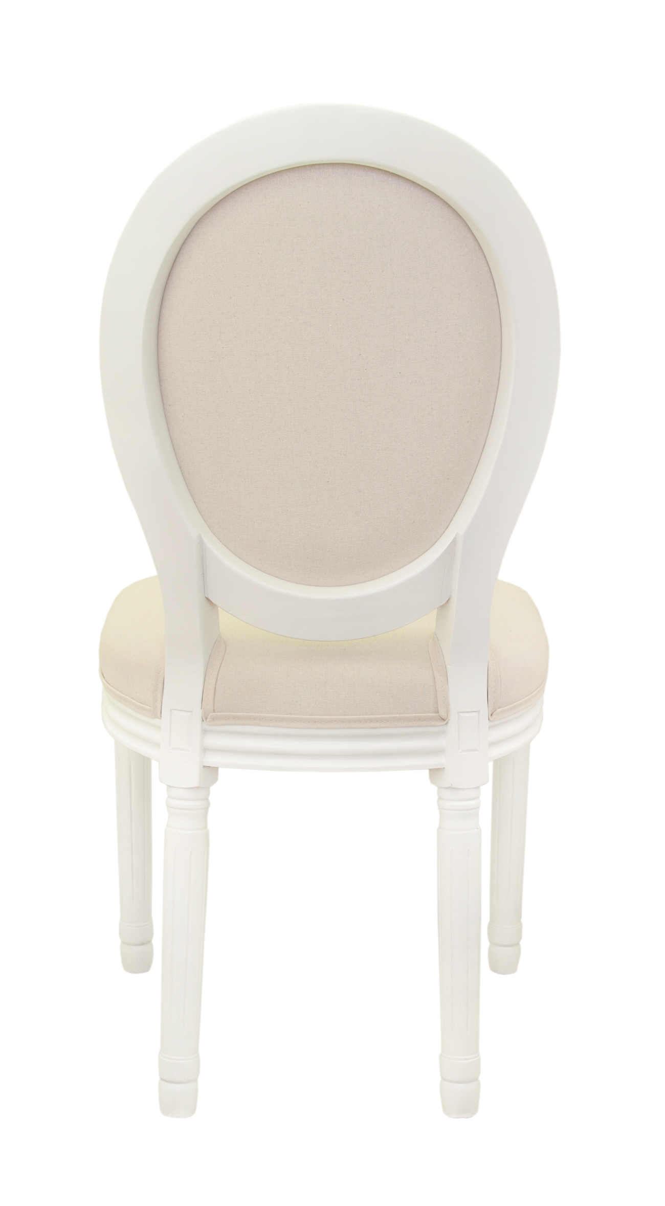 заказать Дизайнерский обеденный стул модерн Volker Beige and White