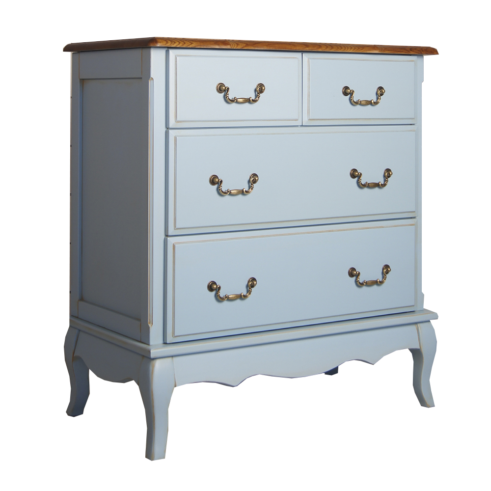 купить Голубой комод Leontina (4 ящика) арт ST9335B в интернет-магазине в Москве купить Голубой комод Leontina (4 ящика) арт ST9335B в интернет-магазине