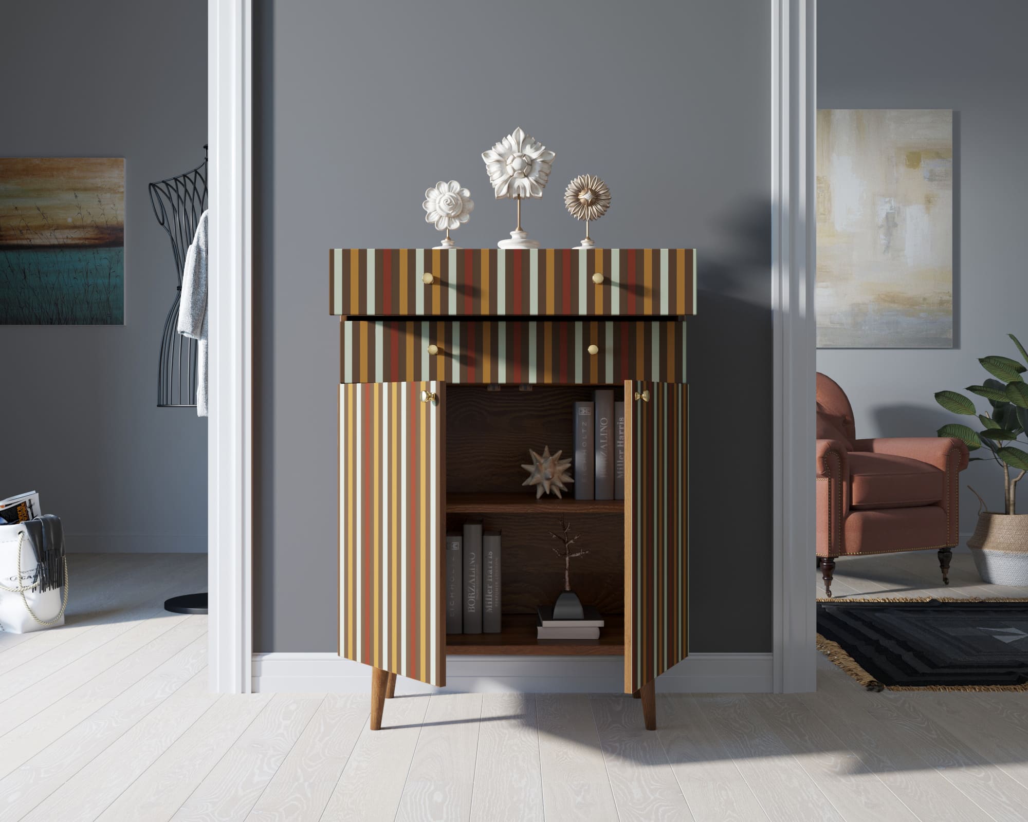 Комод "Berber" большой принт 20 арт BB12/Print_20 в интернет-магазине