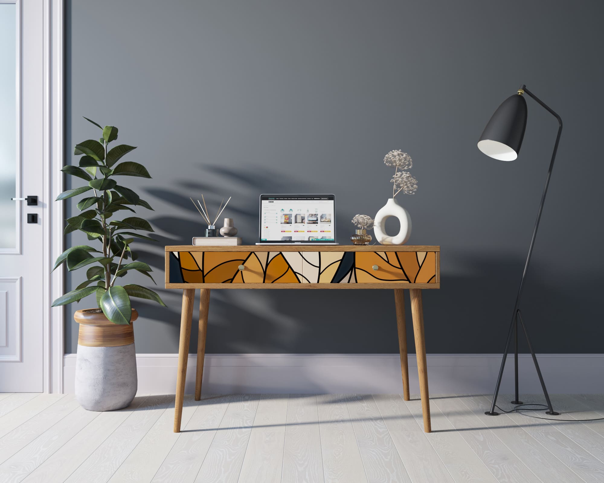 Стол рабочий "Berber" малый принт 08 арт BB32/Print_08 в интернет-магазине в Москве Стол рабочий "Berber" малый принт 08 арт BB32/Print_08 в интернет-магазине