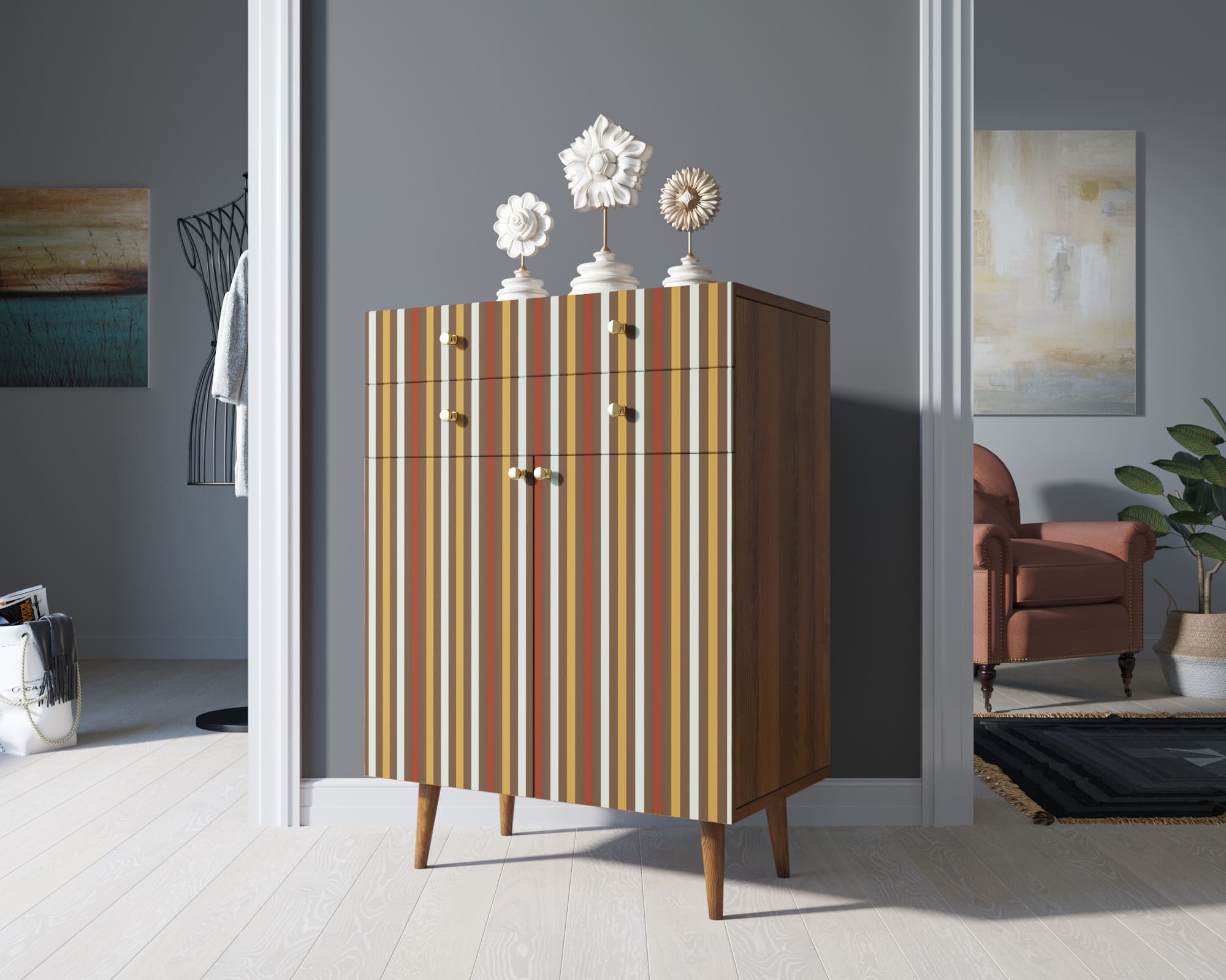 фото Комод "Berber" большой принт 20 арт BB12/Print_20