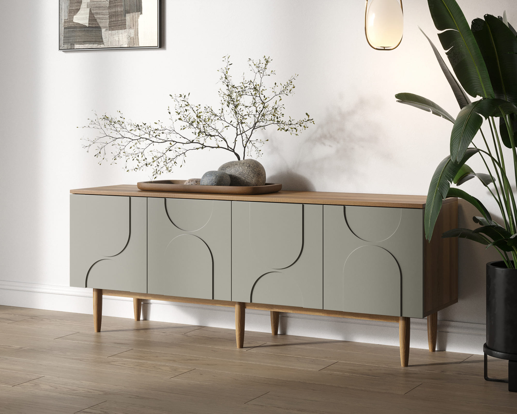 заказать Комод с дверками "Arka" AR09-F2