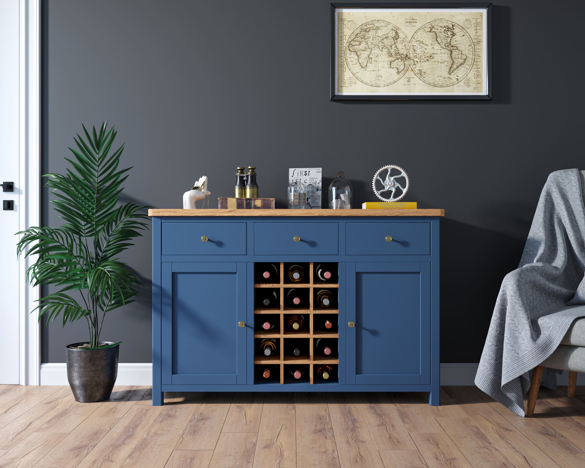 Винный шкаф "Jules Verne" арт JV19ETGB в интернет-магазине