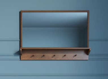 купить Зеркало "Bruni" с полочкой арт BR33