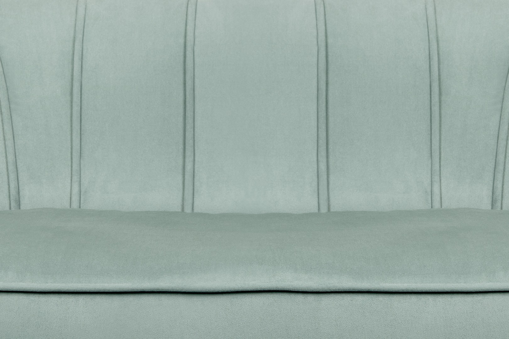 фото Диван ракушка Pearl Double Green на черных ножках