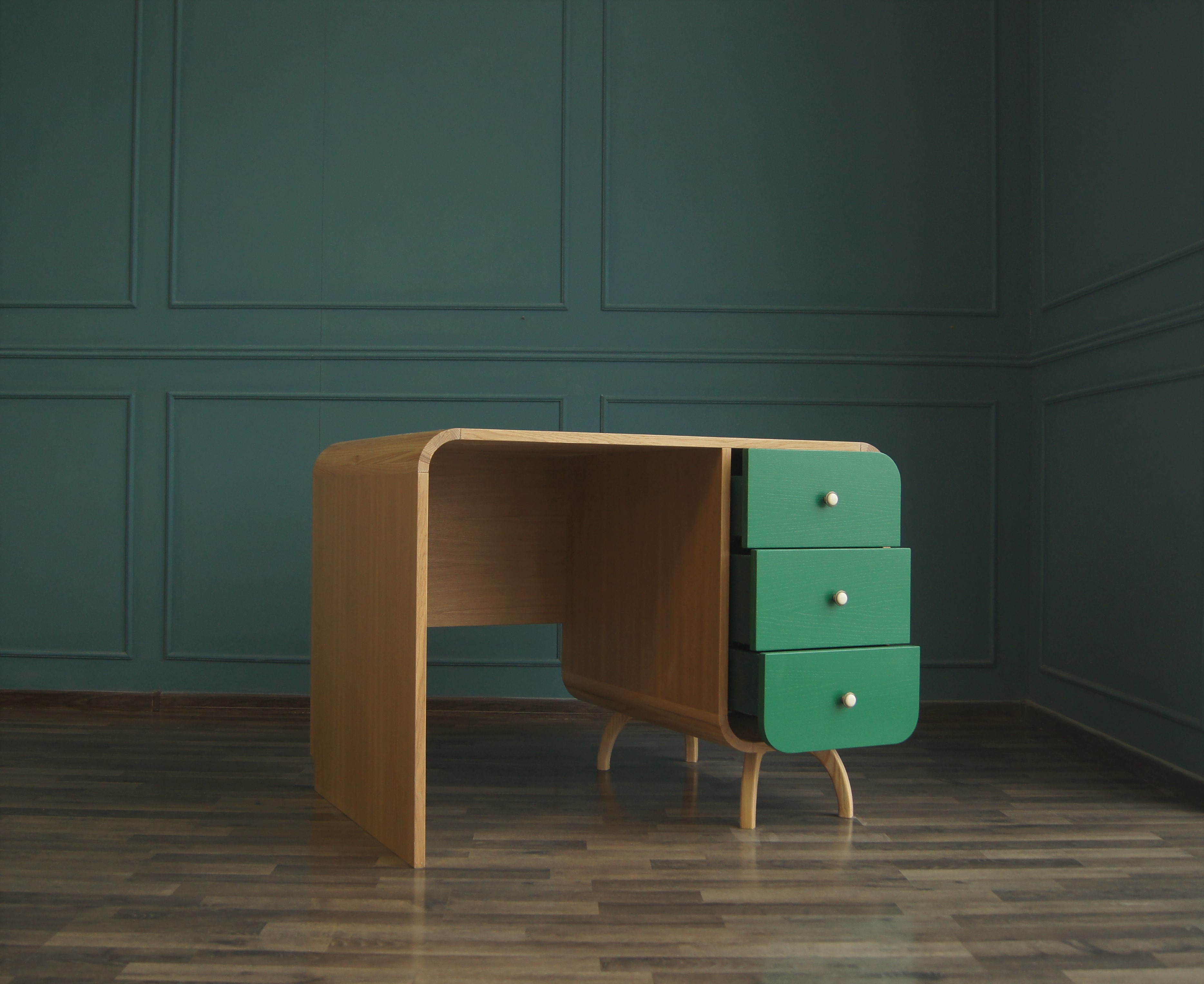 купить Рабочий стол "Ellipse" с одной тумбой арт EL08/2G в Москве купить Рабочий стол "Ellipse" с одной тумбой арт EL08/2G