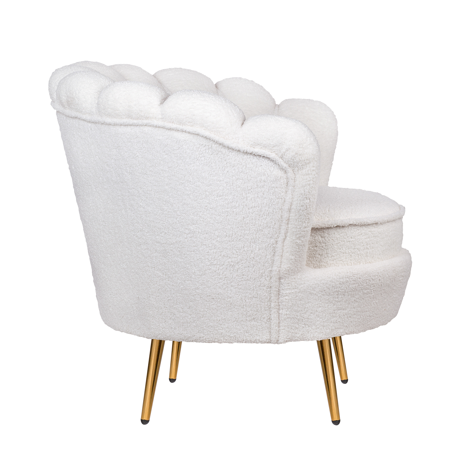 заказать Низкое кресло ракушка Pearl цвет белый в Москве заказать Низкое кресло ракушка Pearl цвет белый