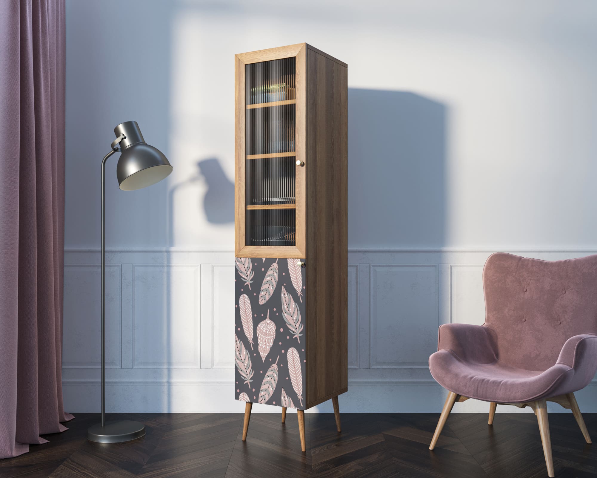 заказать Буфет "Berber" узкий принт 40 арт BB39/Print_40