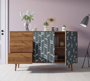 купить Комод "Berber" с двумя дверками и ящиками 18 принт арт BB05/Print_18