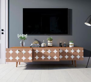 купить Комод "Berber" с ящиками низкий под TV принт 17 арт BB19/Print_17
