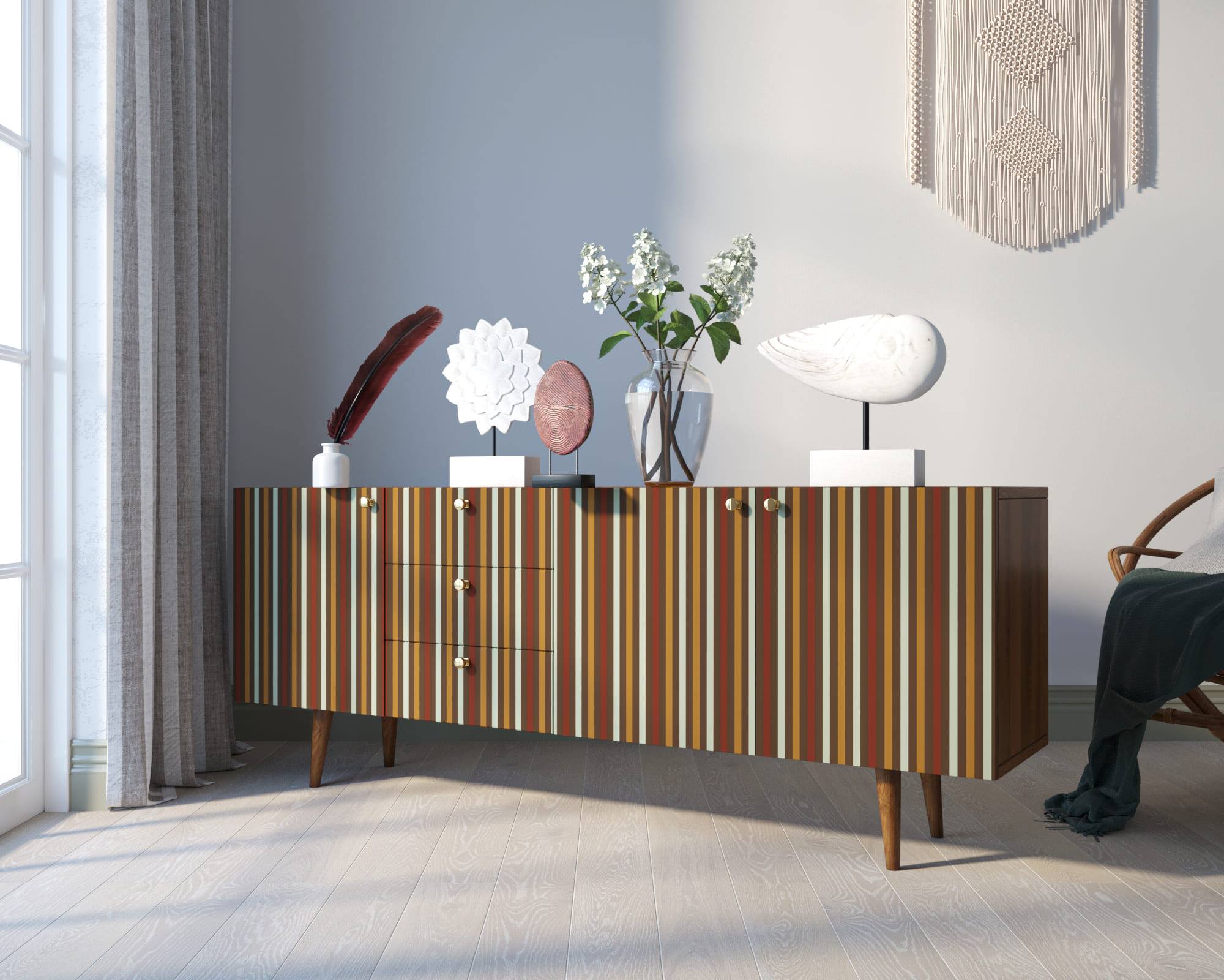 фото Комод "Berber" удлиненный принт 20 арт BB11/Print_20 в Москве фото Комод "Berber" удлиненный принт 20 арт BB11/Print_20