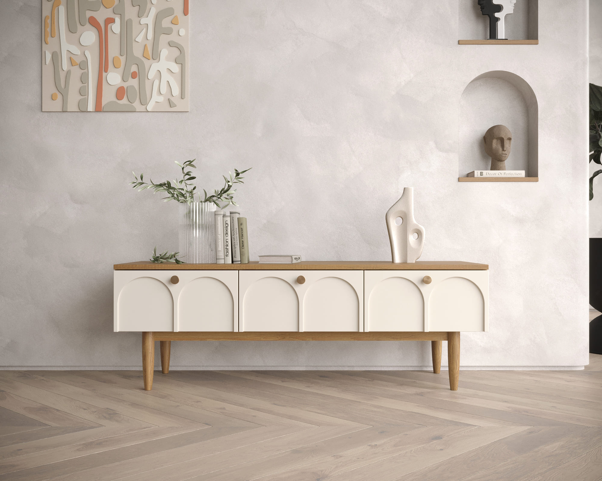 заказать Комод с тремя ящиками "Arka" AR06