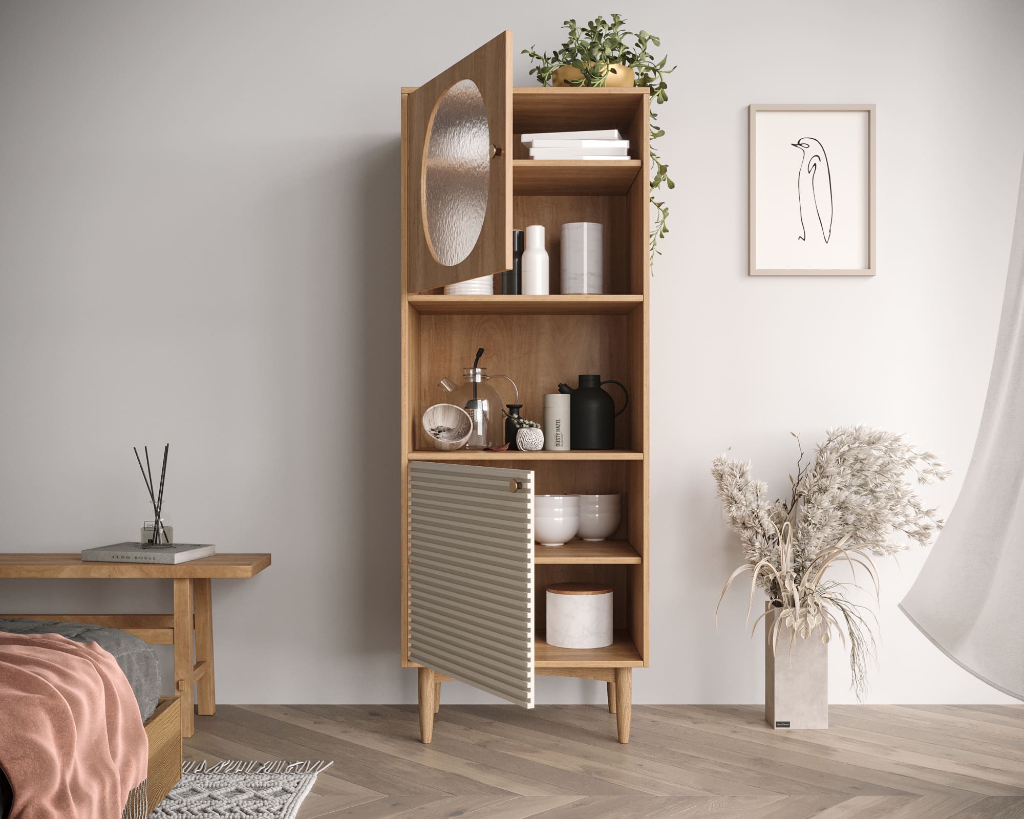 купить Буфет узкий "Bubble" арт BBL07