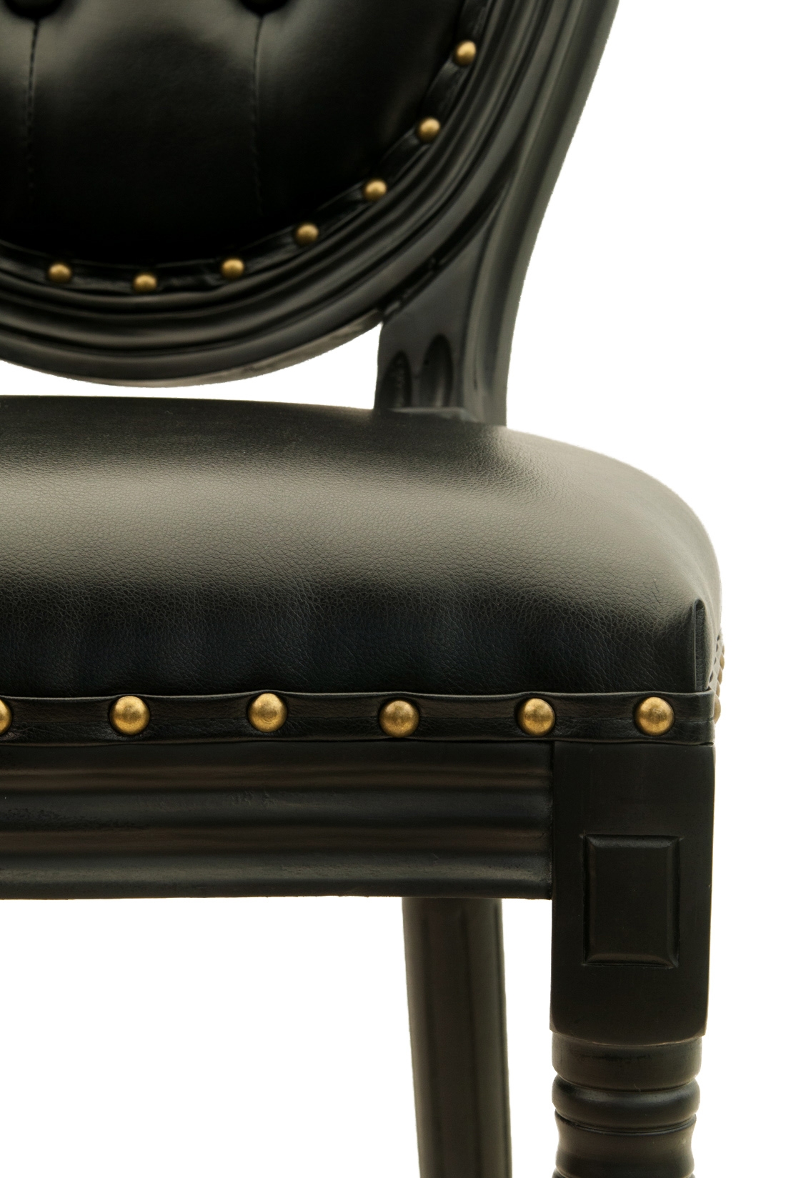 фото Стул Volker Button Black в Москве фото Стул Volker Button Black