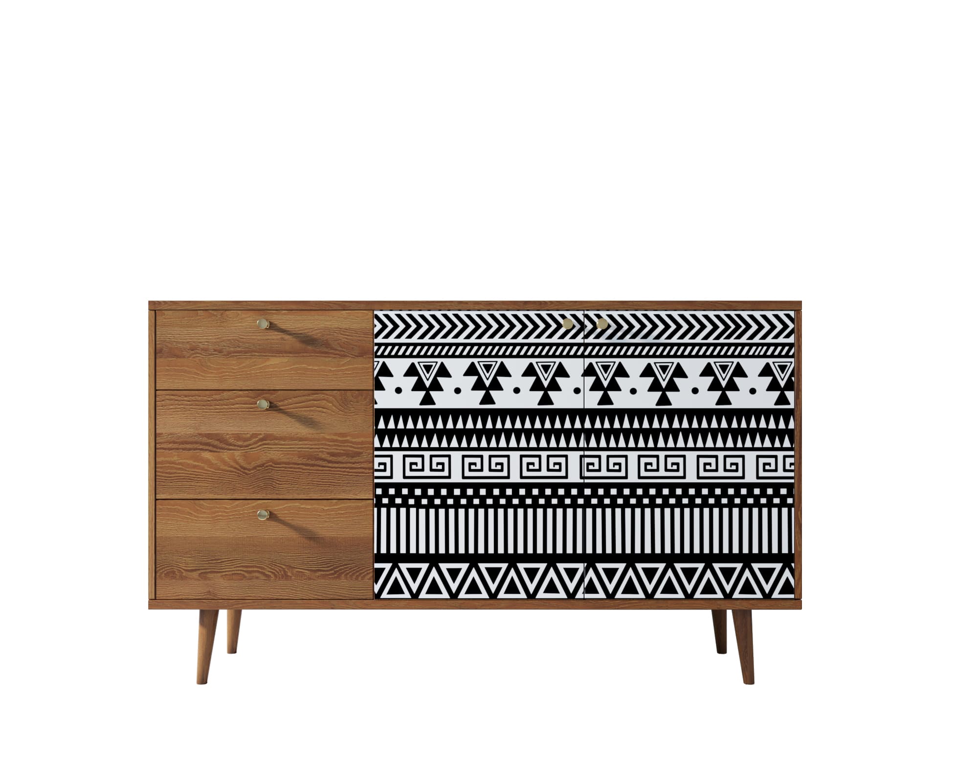 заказать Комод "Berber" с двумя дверками и ящиками 19 принт арт BB05/Print_19