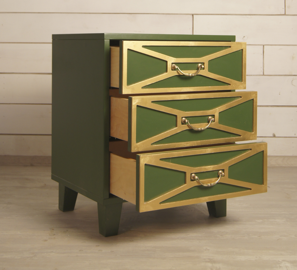 заказать Прикроватная тумба "Emerald" арт DSC10523ETG Зеленый в Москве заказать Прикроватная тумба "Emerald" арт DSC10523ETG Зеленый