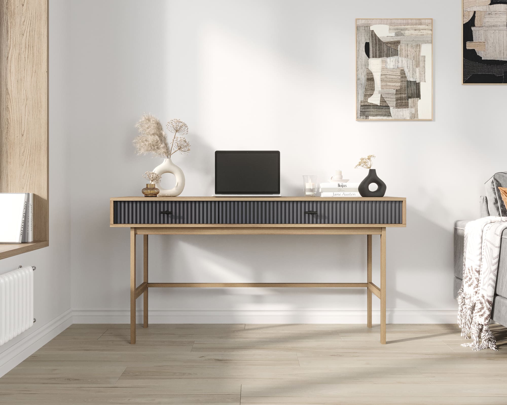 Консоль с двумя ящиками "Emerson" арт EM22/7024/L в интернет-магазине