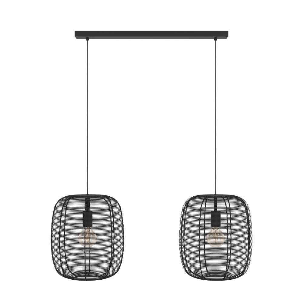 заказать 43966 Люстра RINROE, 2X40W (E27), L900, B325, H1100, сталь, черный