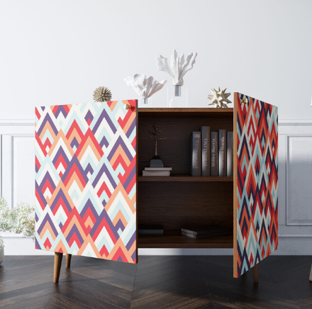 купить Комод "Berber" две дверки 2 принт арт BB04/Print_02