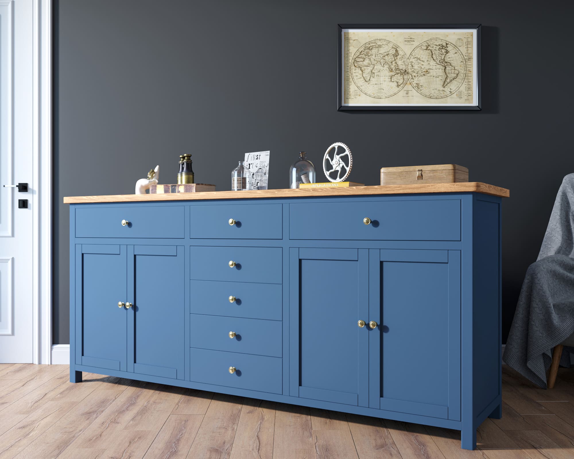 заказать Большой комод "Jules Verne" арт JV36ETGB в Москве заказать Большой комод "Jules Verne" арт JV36ETGB