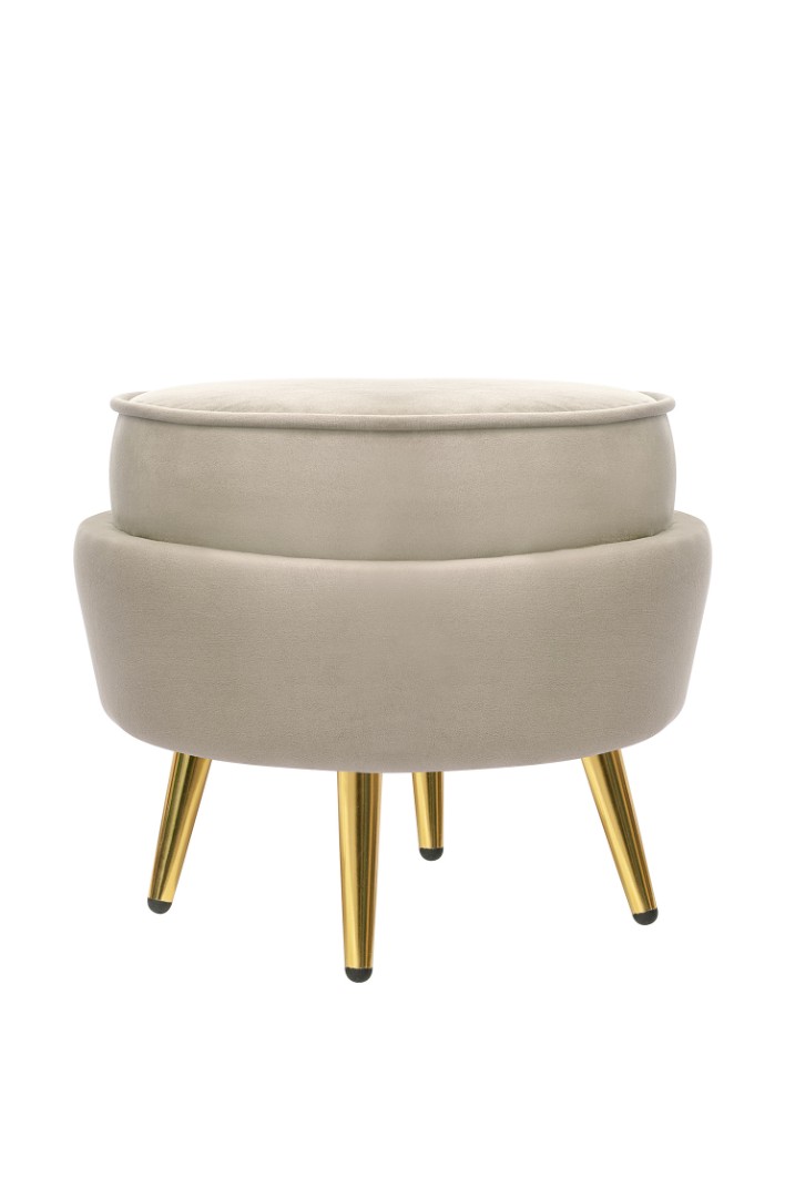 купить Пуф Pearl Adorn Taupe