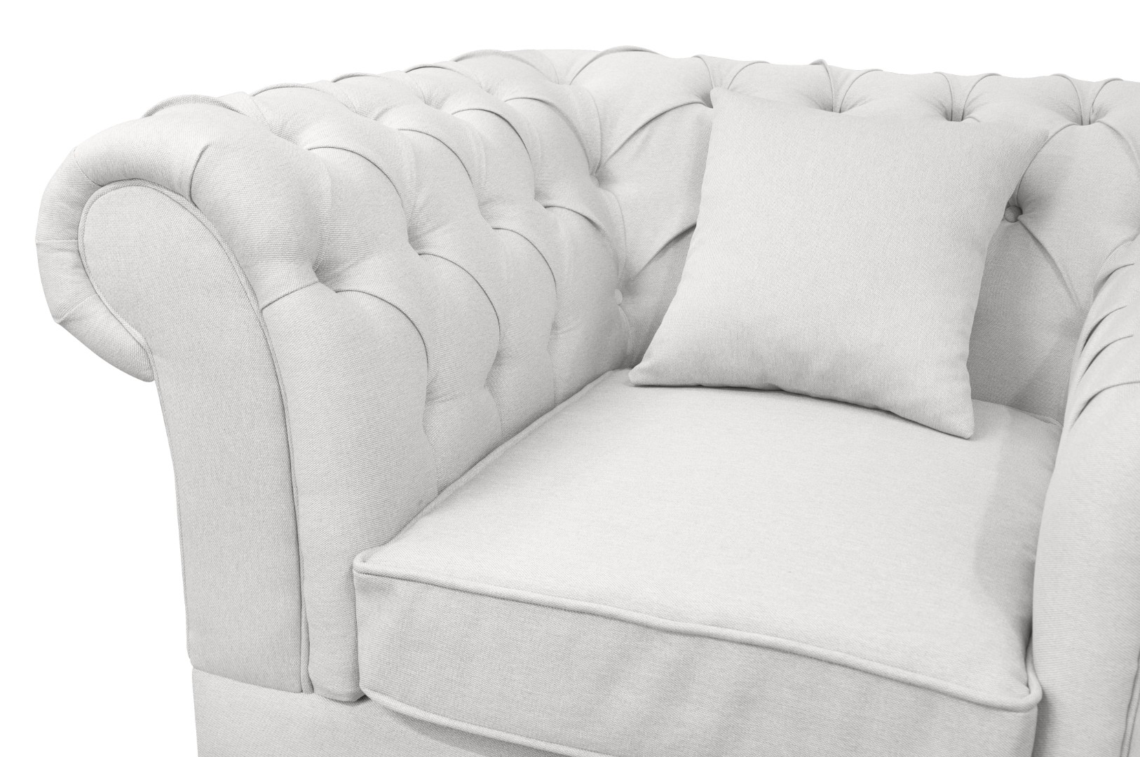 Низкое кресло Dasen Beige в интерьере