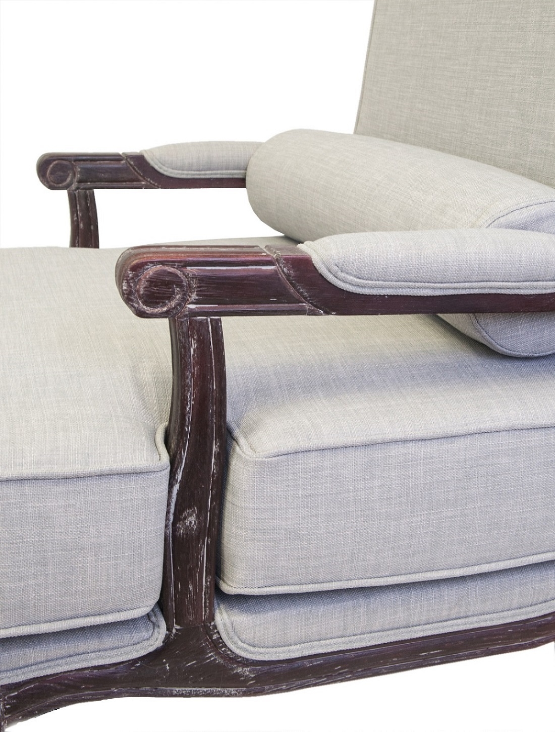 заказать Односпальная кушетка Yalena цвет светло серый