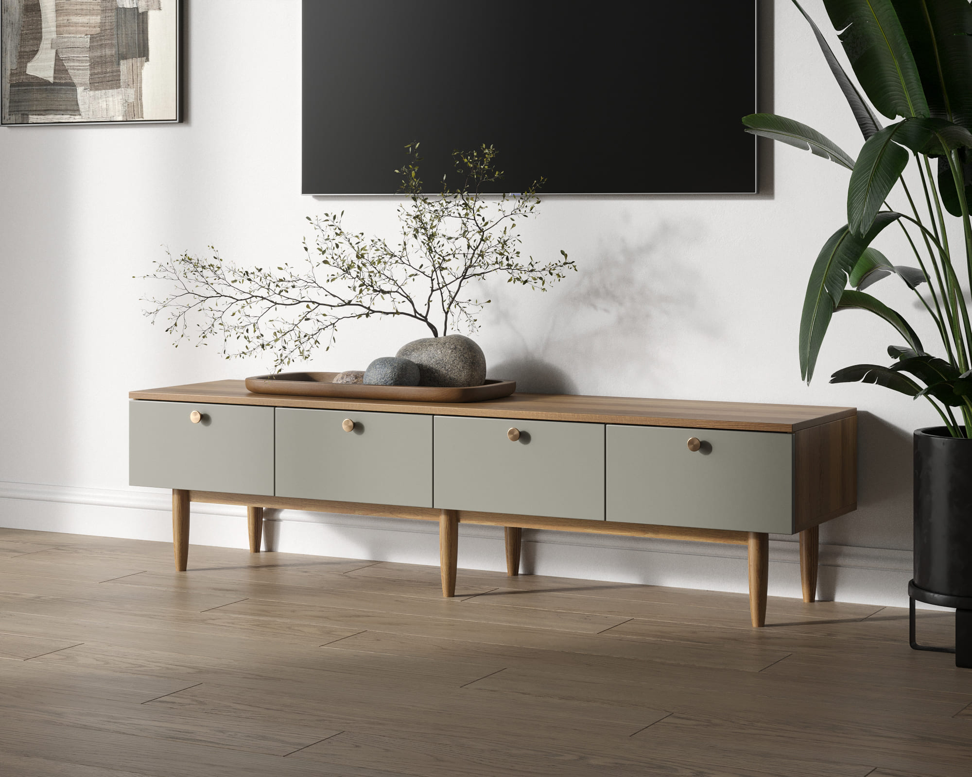 заказать Комод с четырьмя ящиками "Arka" AR07-F2