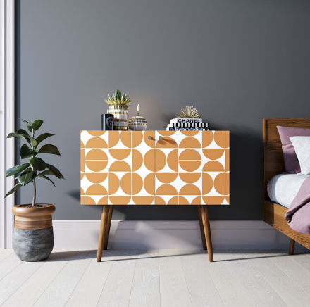 Комод на высоких ножках "Berber" малый принт 14 арт BB13/Print_14 в Москве Комод на высоких ножках "Berber" малый принт 14 арт BB13/Print_14